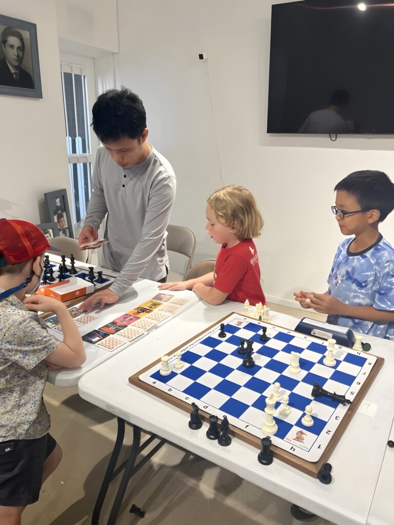 Kids group chess class at Chess Max Academy NYC