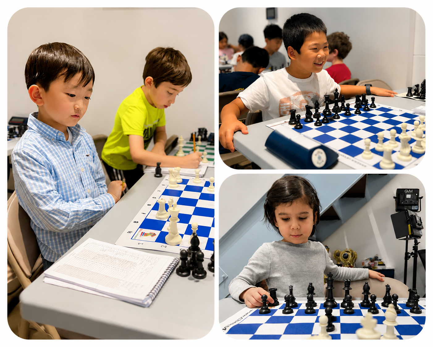 Kids chess classes at Chess Max Academy in NYC and Greenwich