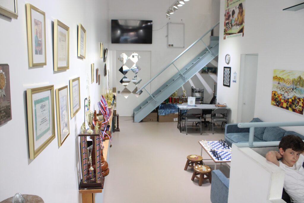 Interior of Chess Max Academy on West 79th Street